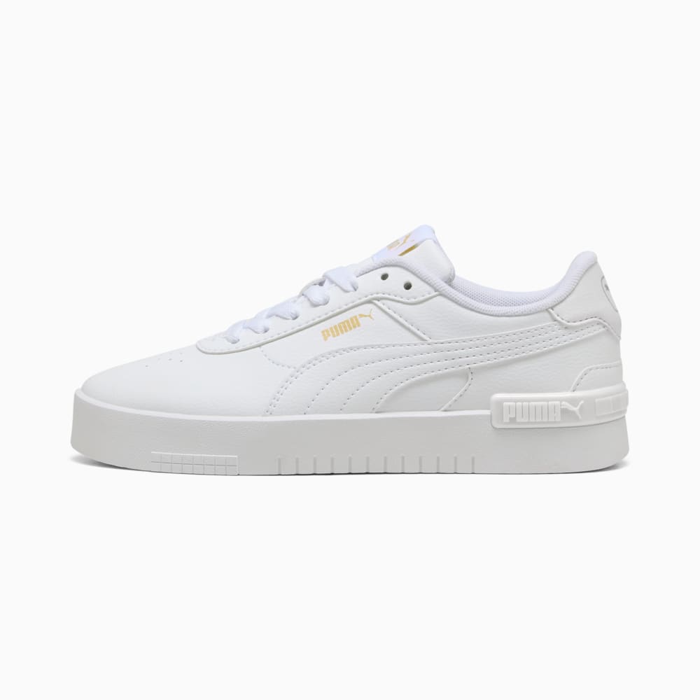 Изображение Puma Кеды Jola Sneakers Youth #1: PUMA White-PUMA White-Fast Pink