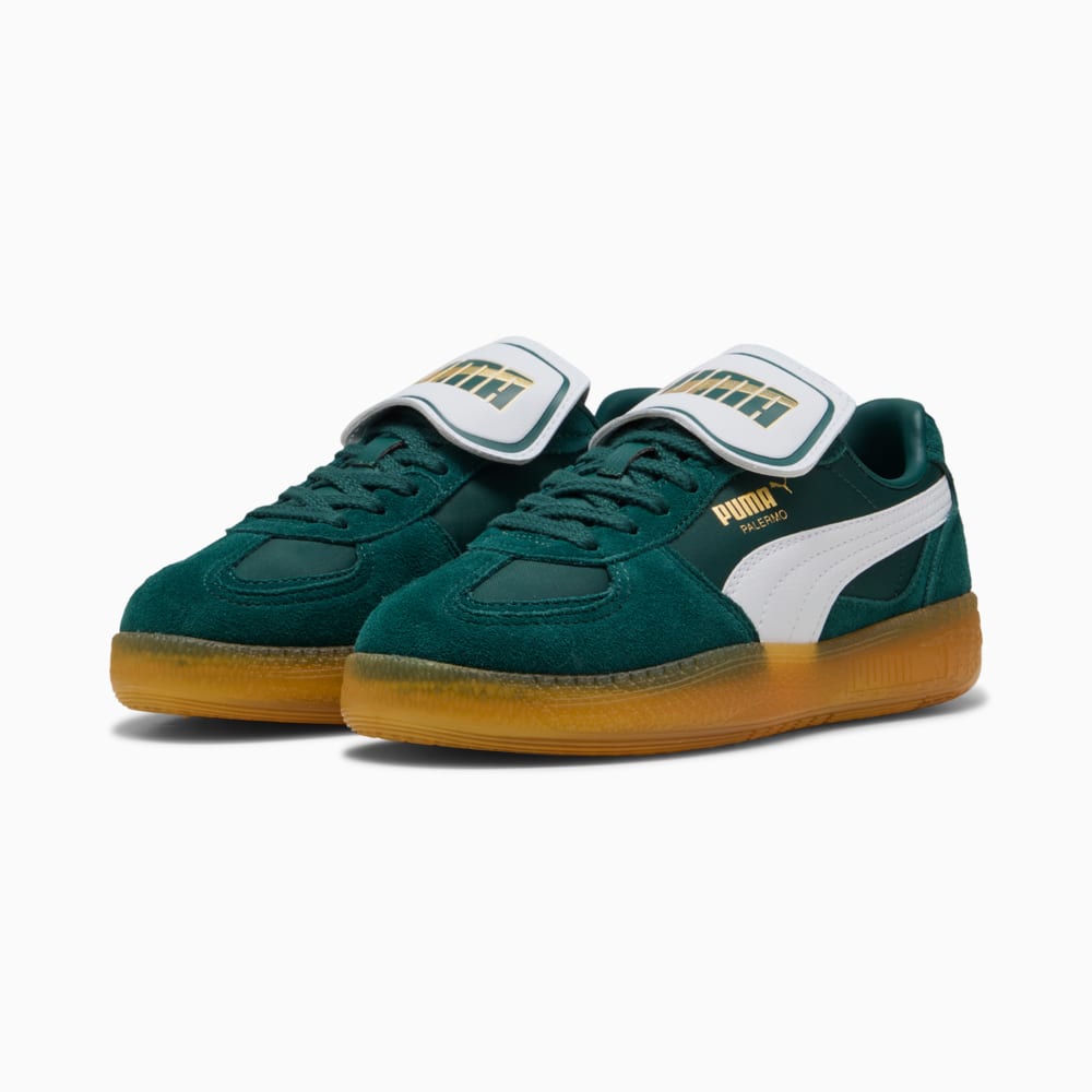 Зображення Puma Кеди Palermo Moda Tongue Sneakers Women #2: Dark Myrtle-PUMA White