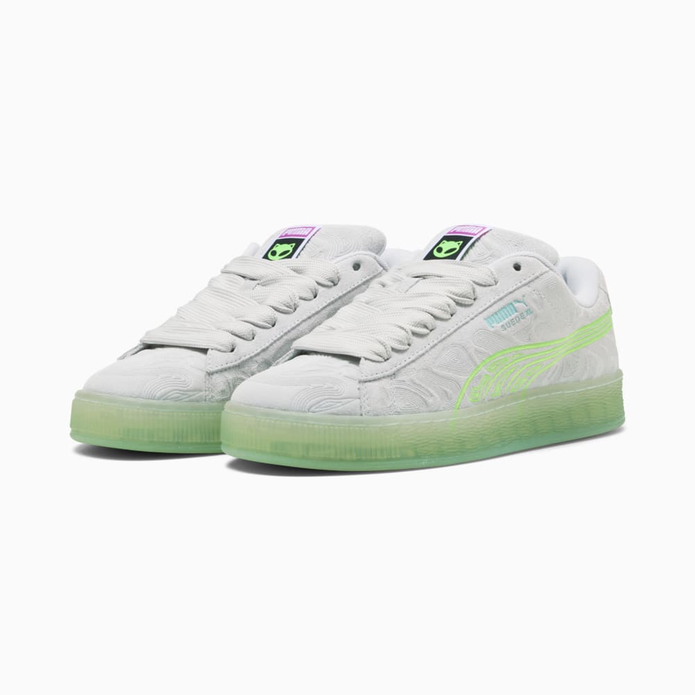 Зображення Puma Кеди Suede XL Alien Sneakers #2: Silver Mist-Peaceful Blue