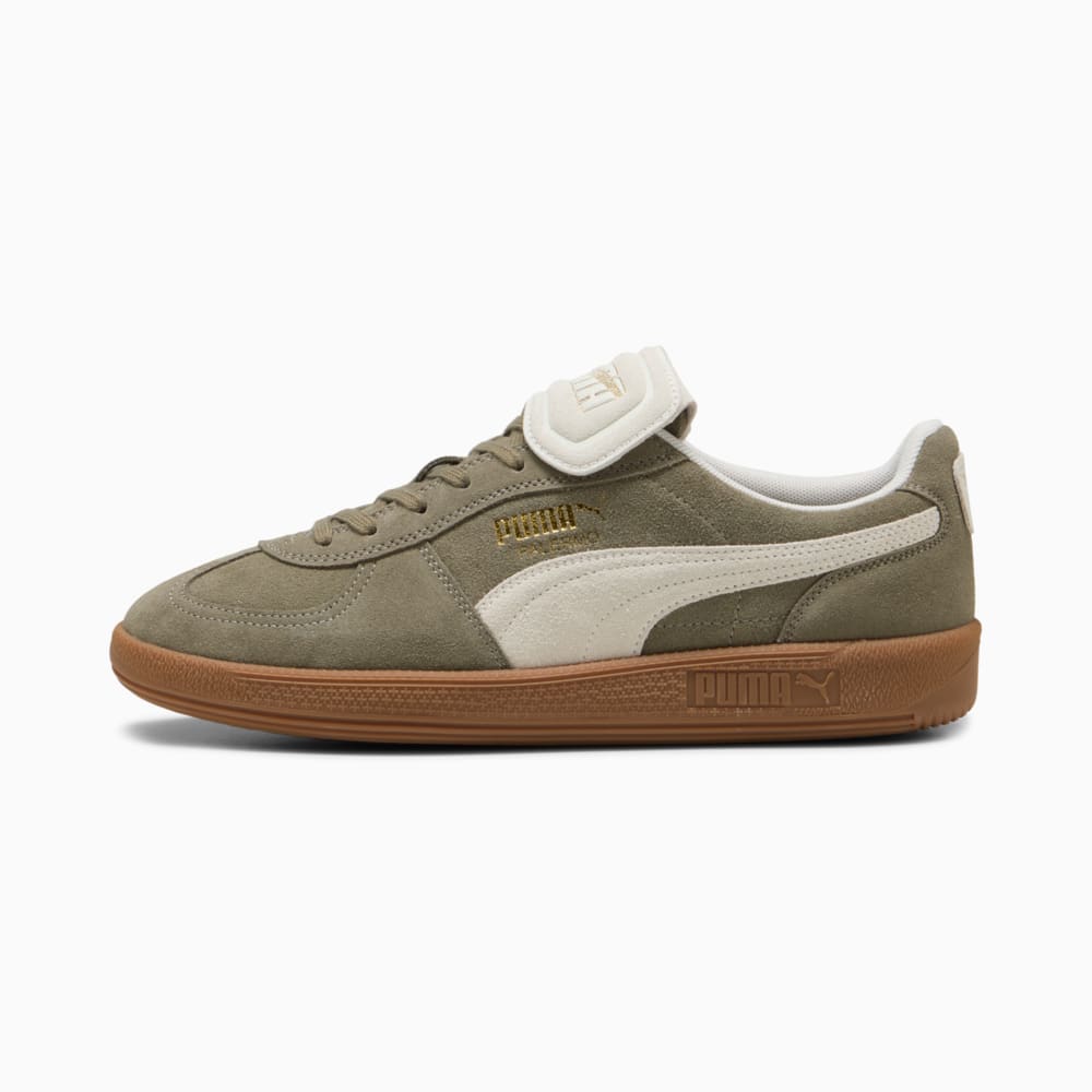 Изображение Puma Кеды Palermo PREMIUM Suede Sneakers #1: Velvet Moss-Warm White