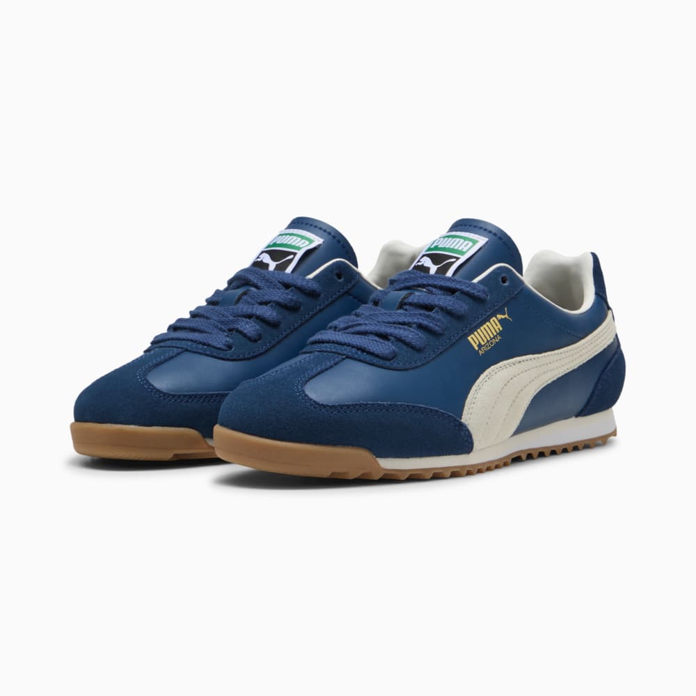Зображення Puma Кросівки Arizona Retro Sneakers Unisex #2: Persian Blue-Warm White-PUMA Gold