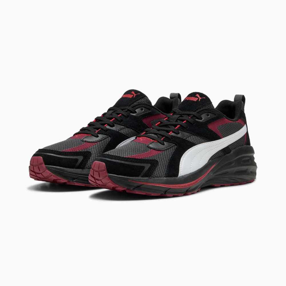 Изображение Puma Кроссовки Hypnotic Sneakers Unisex #2: Dusky Gray-PUMA White-PUMA Black-For All Time Red