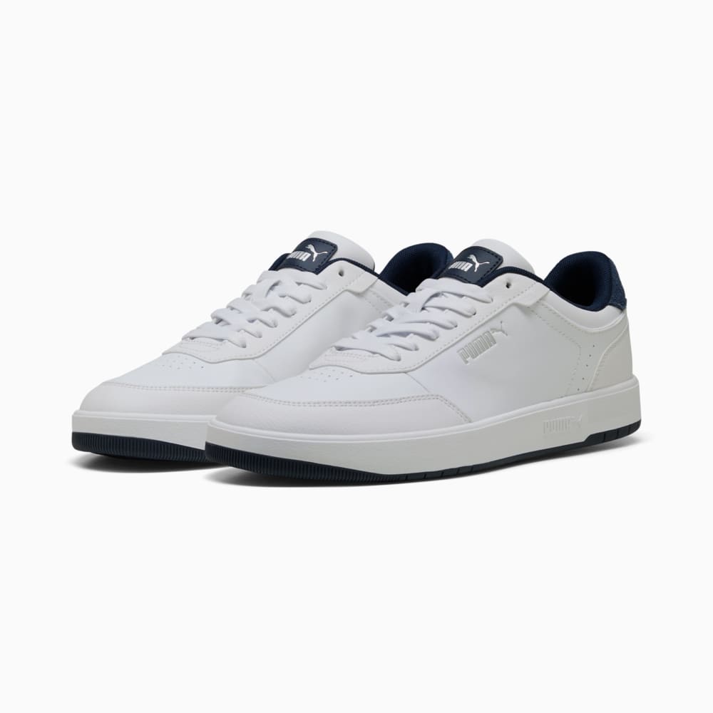 Изображение Puma Кеды Canasta Sneakers Unisex #2: PUMA White-PUMA Silver-Club Navy