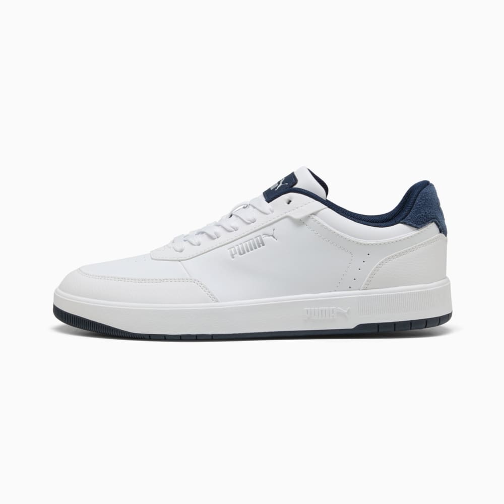 Изображение Puma Кеды Canasta Sneakers Unisex #1: PUMA White-PUMA Silver-Club Navy