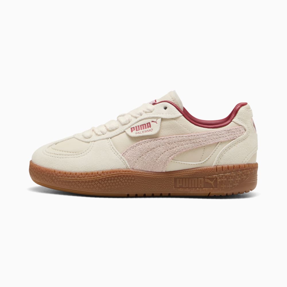 Изображение Puma Кеды Palermo Moda Lovers Sneakers Women #1: Alpine Snow-Island Pink-Dark Crimson