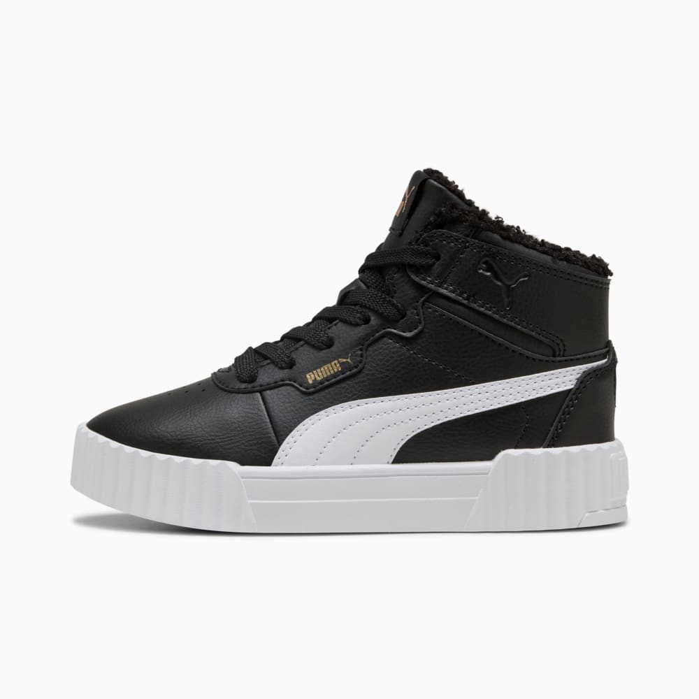 Зображення Puma Дитячі кеди Carina 3.0 Mid Sneakers Kids #1: Puma Black-Puma White