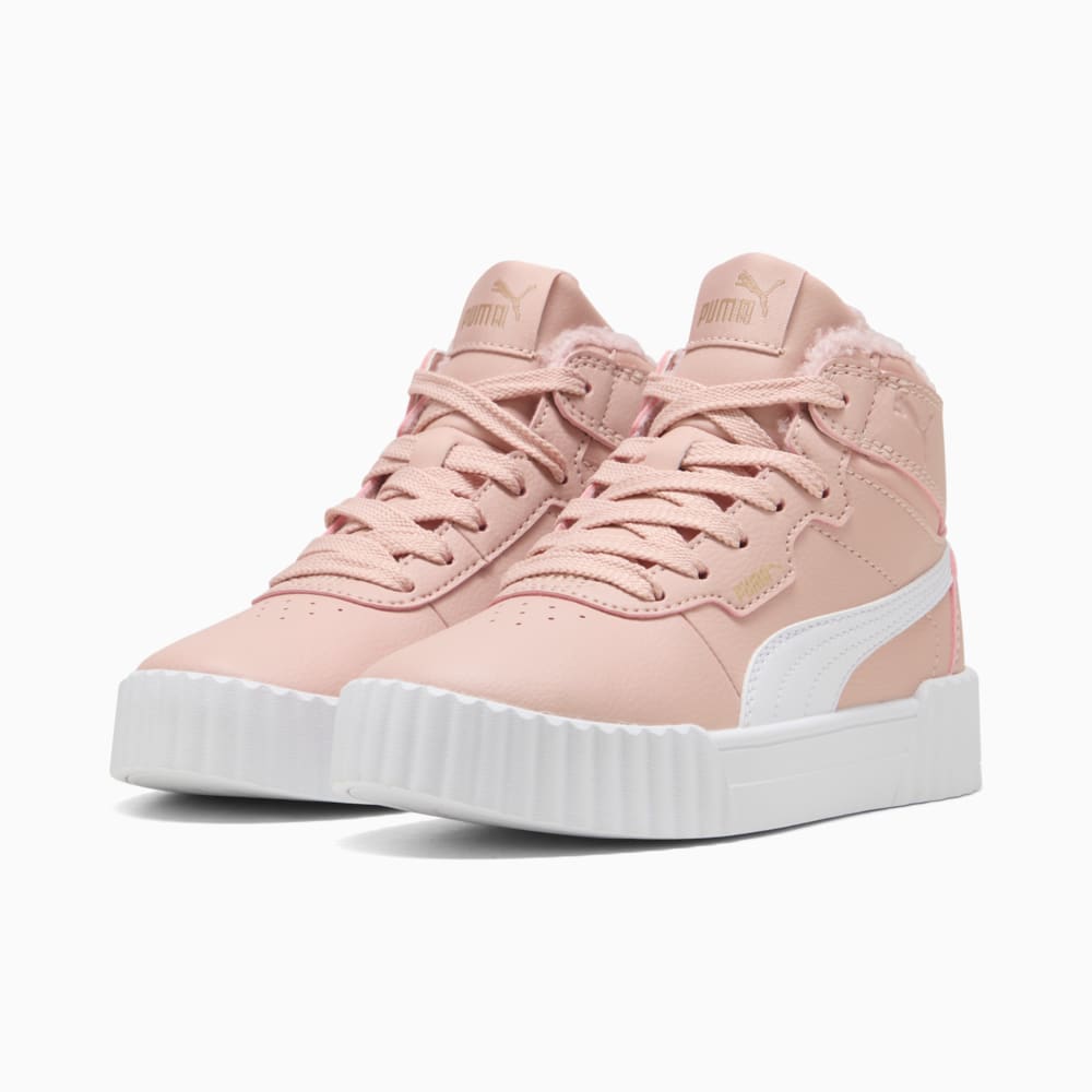 Зображення Puma Дитячі кеди Carina 3.0 Mid Sneakers Kids #2: Rose Quartz-Puma White