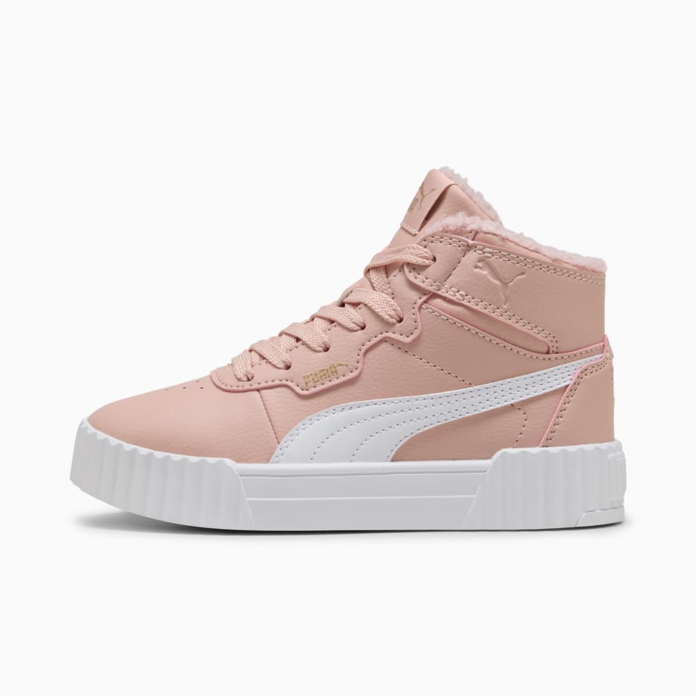 Зображення Puma Дитячі кеди Carina 3.0 Mid Sneakers Kids #1: Rose Quartz-Puma White