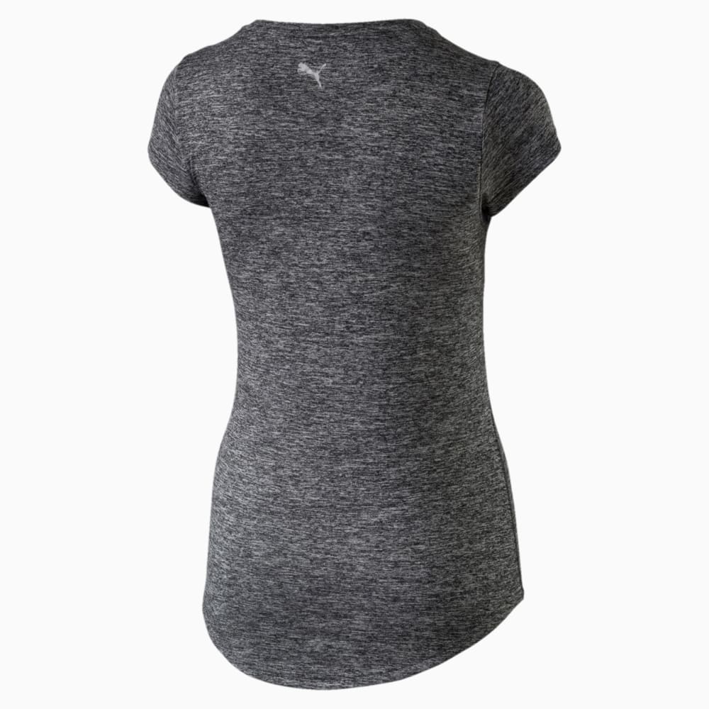 

PUMA - female - Футболка Heather Cat Tee – Dark Gray Heather –, Серый