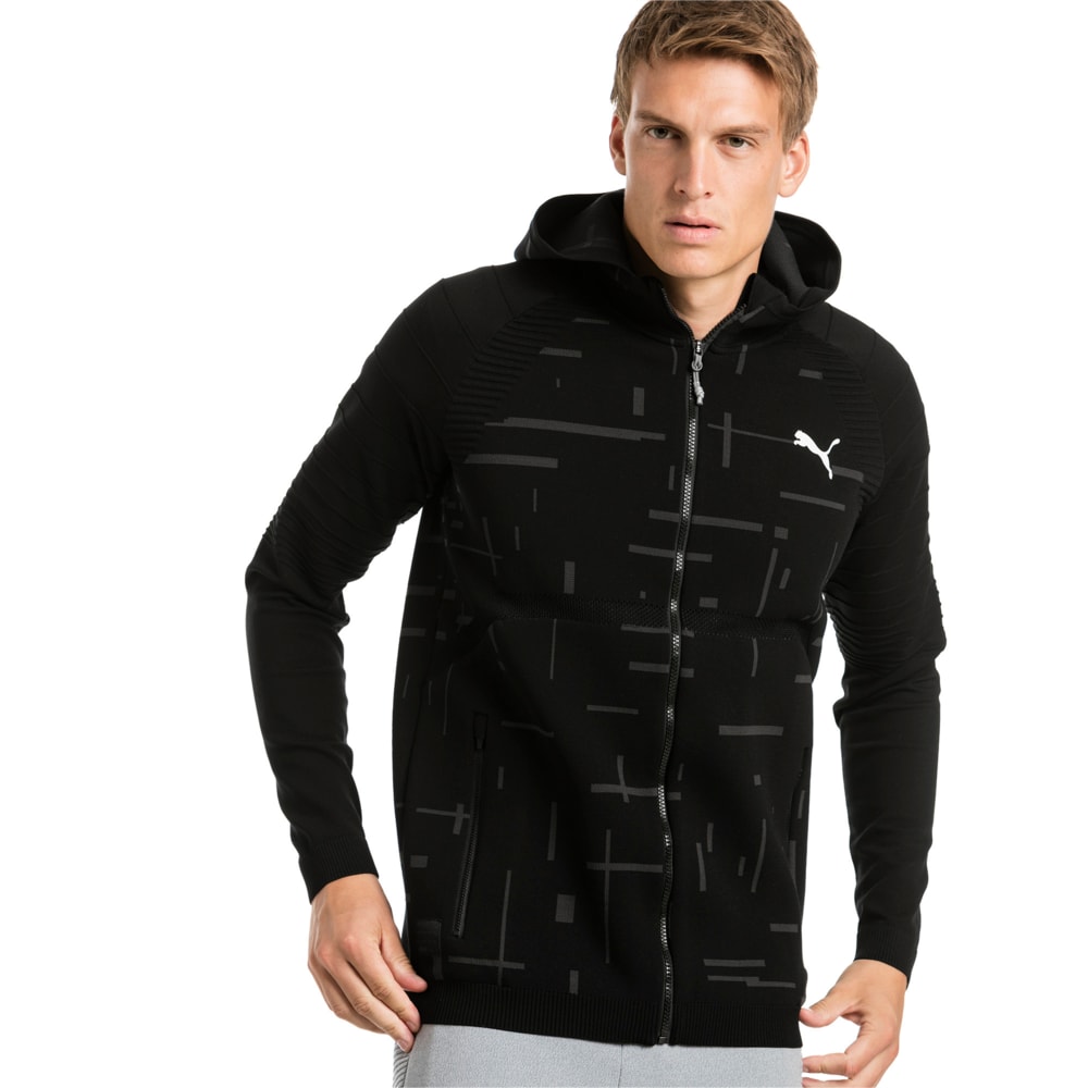 Изображение Puma Толстовка N.R.G. evoKNIT FZ Hoodie #1: Puma Black