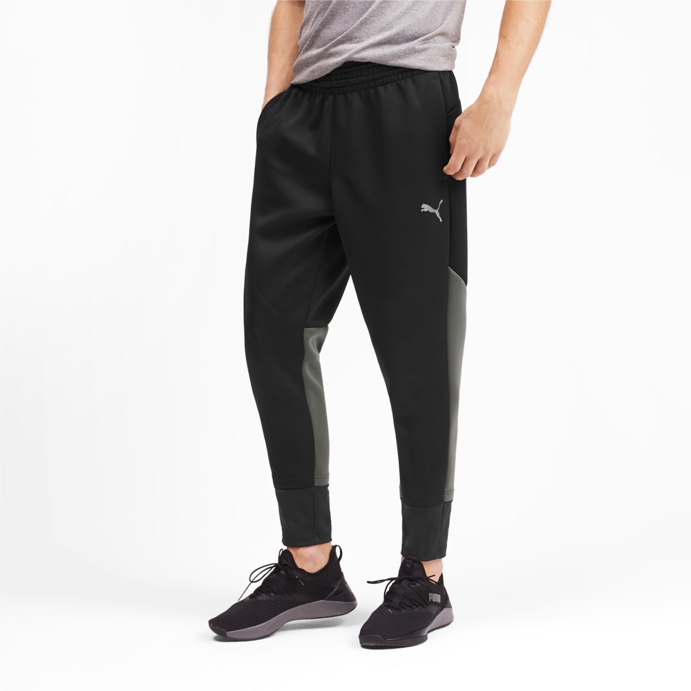 Зображення Puma Спортивні штани Power BND Men's Training Pants #1: Puma Black-CASTLEROCK