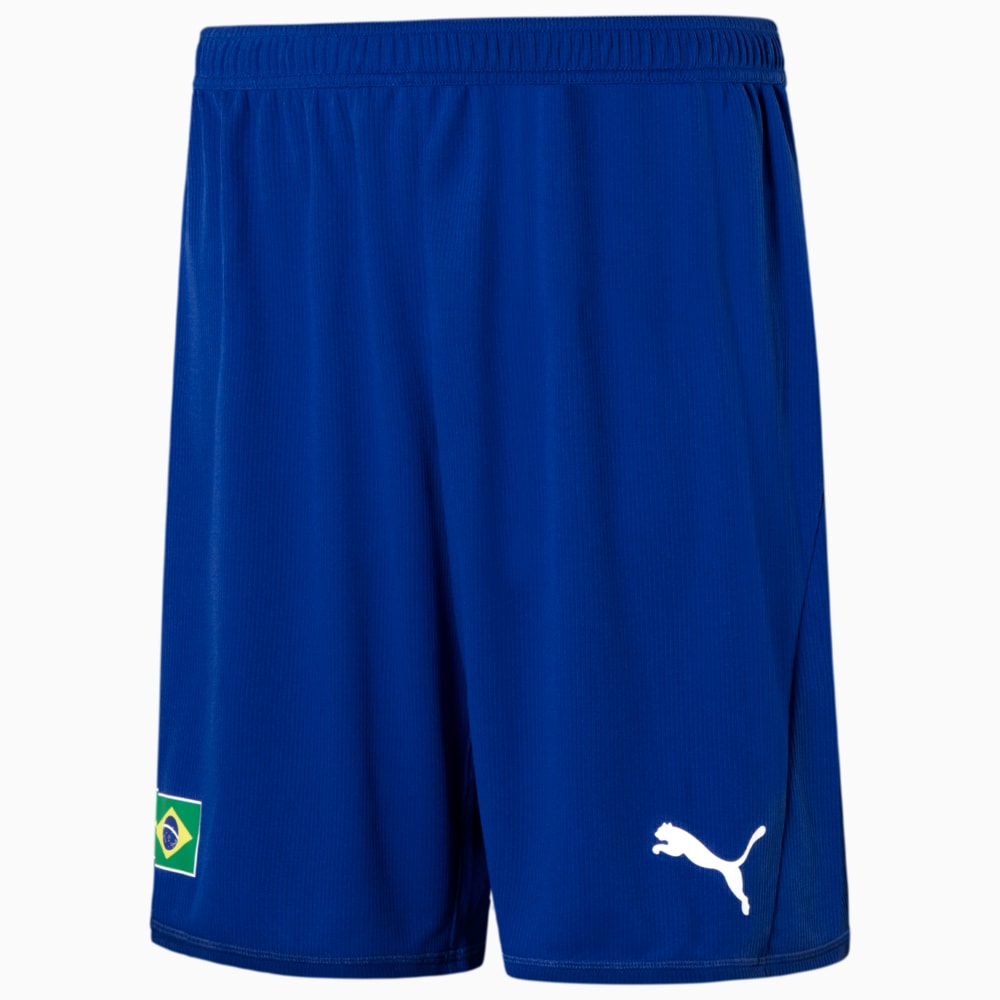 Short puma azul best sale