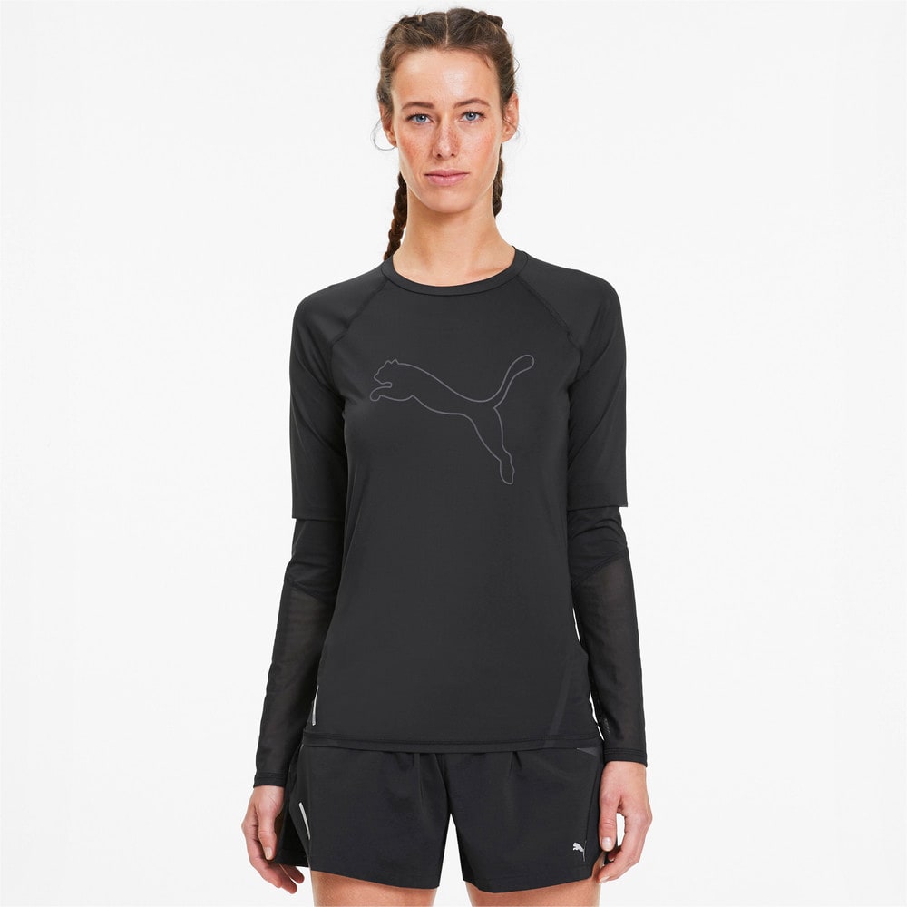 Polera deportiva mujer manga larga clearance