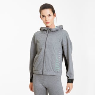 Изображение Puma Толстовка Logo PUMA FZ Hoodie