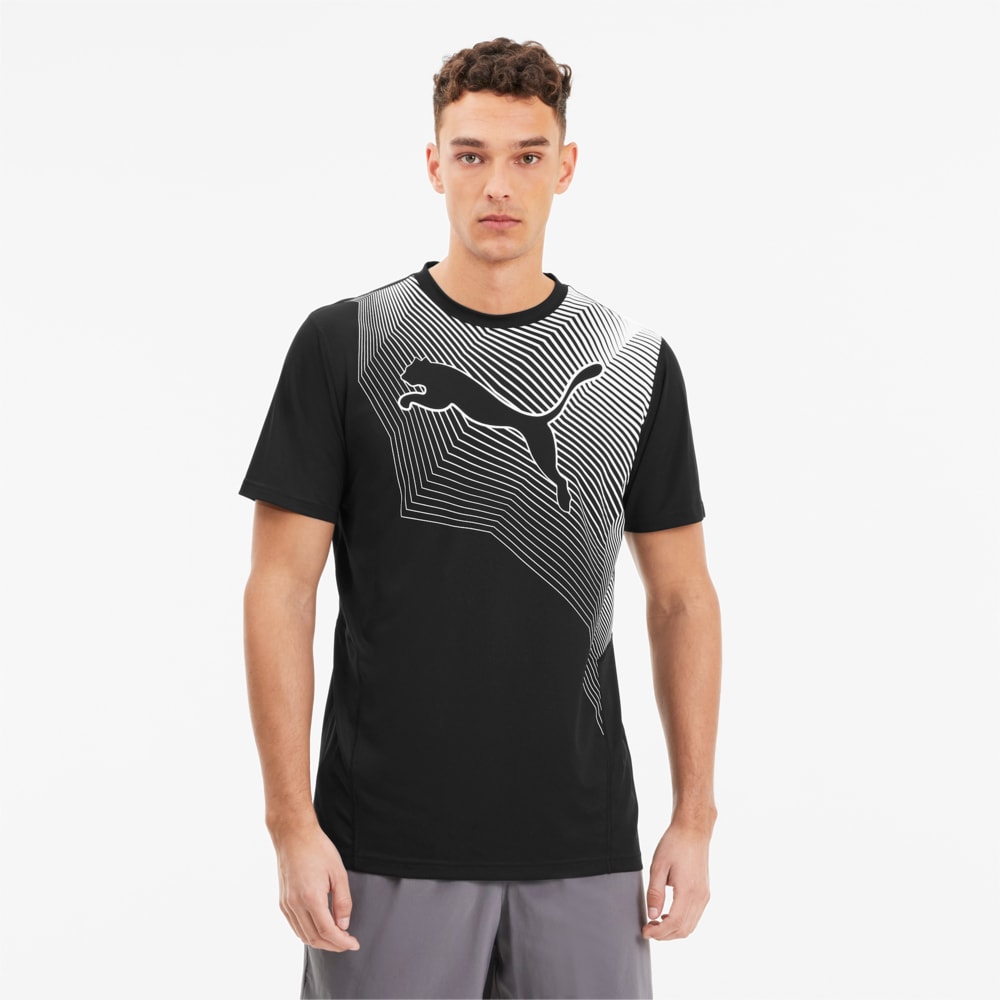 Зображення Puma Футболка Last Lap Graphic Cat Men’s Running Tee #1: Puma Black