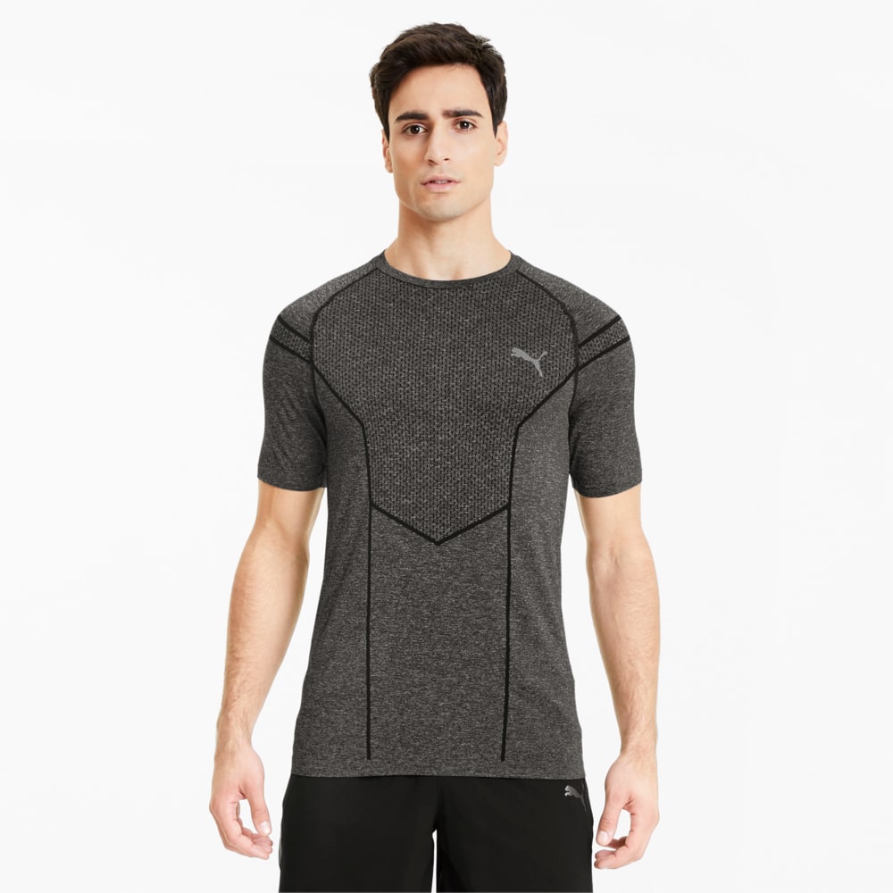 Зображення Puma Футболка Reactive evoKNIT Tee #1: Puma Black Heather