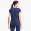 Изображение Puma Футболка Favourite Heather Cat Women's Training Tee #2: Elektro Blue Heather-Cat outline