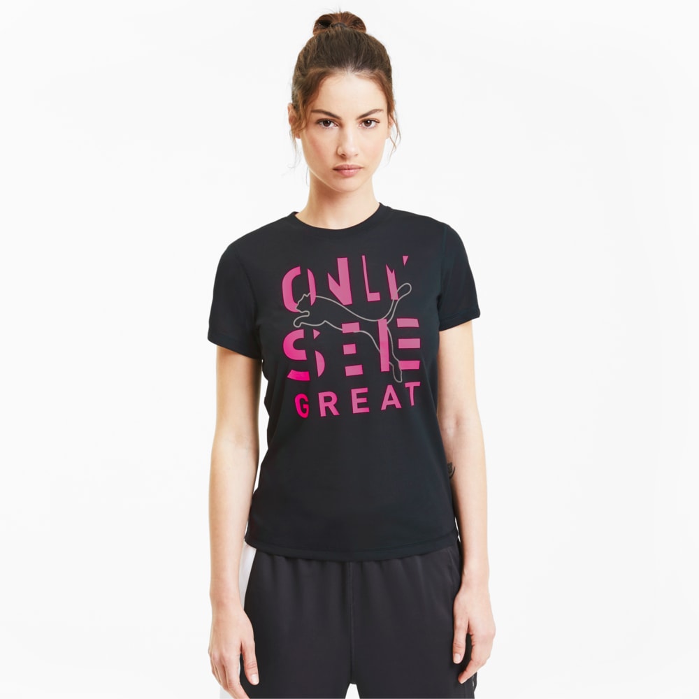 фото Футболка performance slogan ss tee puma