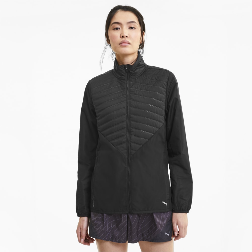 Puma black puffer jacket store