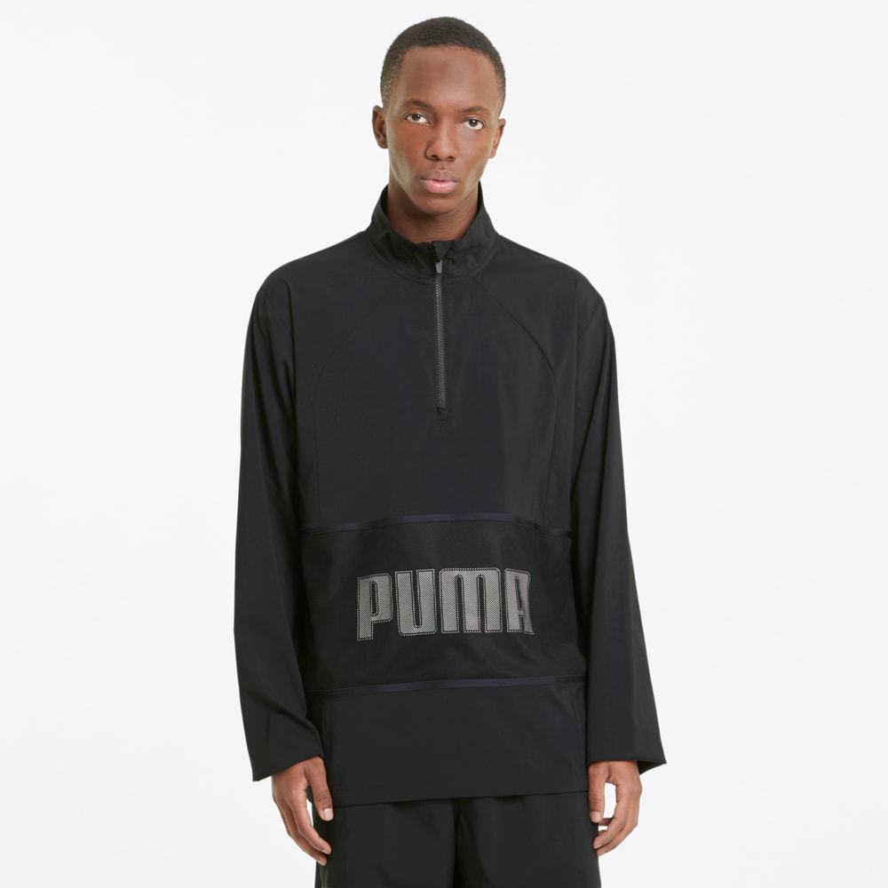 Зображення Puma Олімпийка Graphic Half-Zip Men's Training Jacket #1: Puma Black