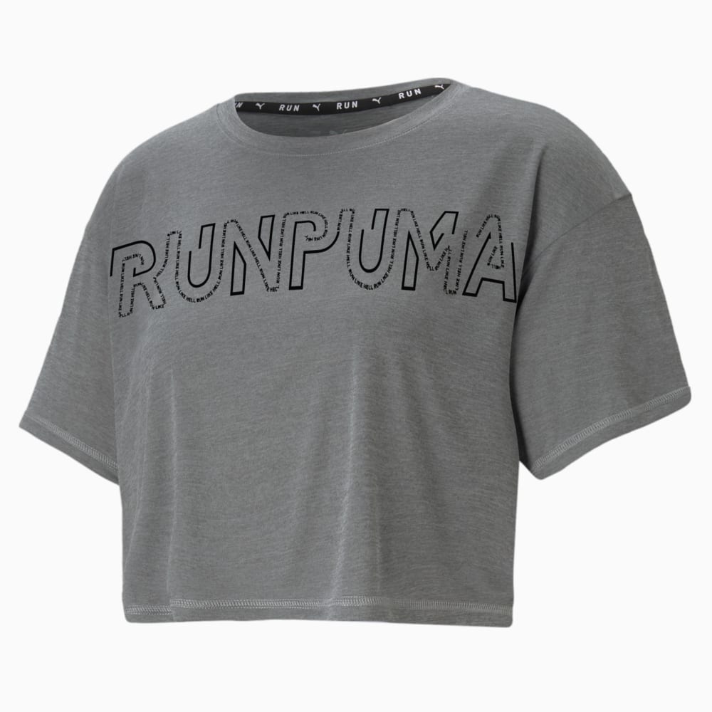 фото Футболка logo short sleeve women's running tee puma