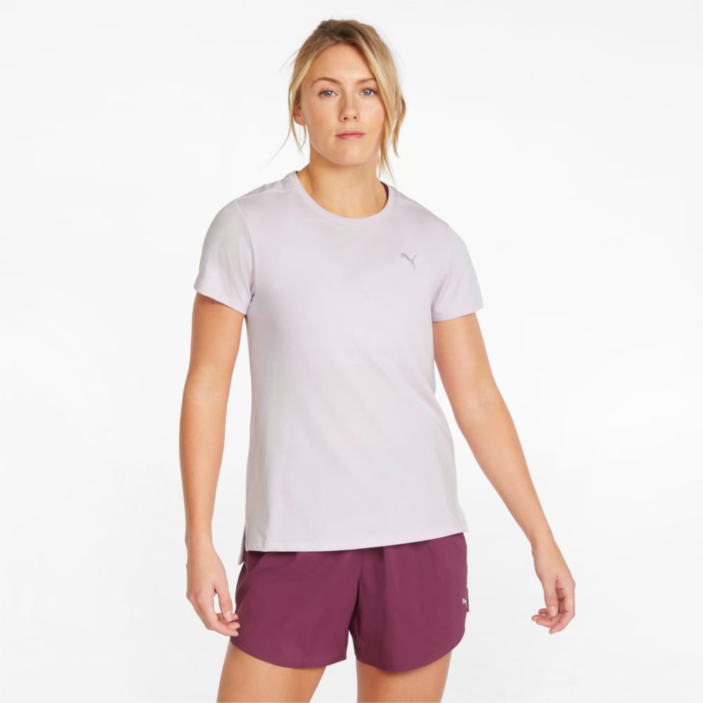 Изображение Puma Футболка Favourite Heather Short Sleeve Women's Running Tee #1