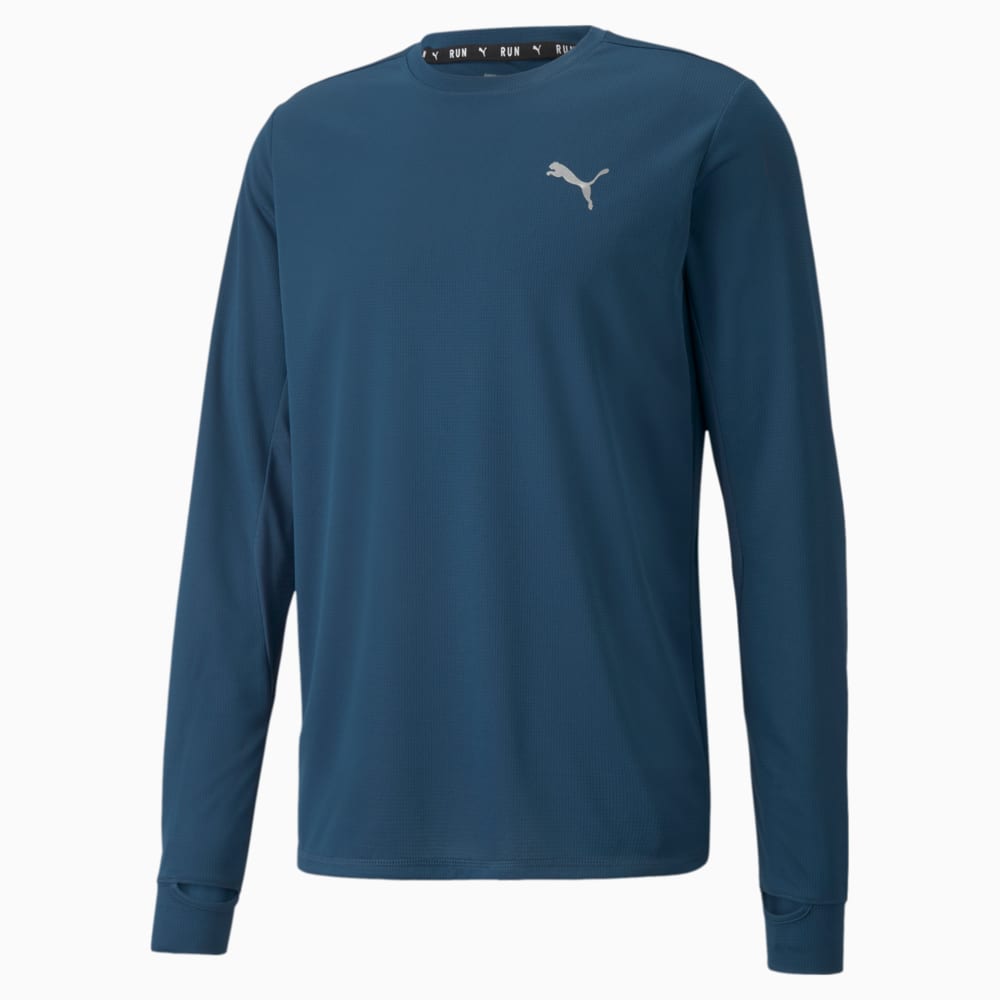 Изображение Puma Лонгслив Favourite Long Sleeve Men's Running Tee #1: Intense Blue