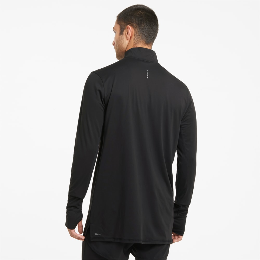 фото Футболка с длинным рукавом favourite quarter-zip men's running tee puma