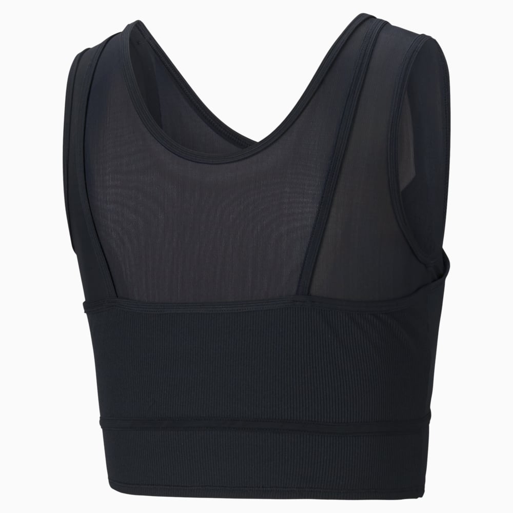 фото Топ studio layered women's training crop top puma