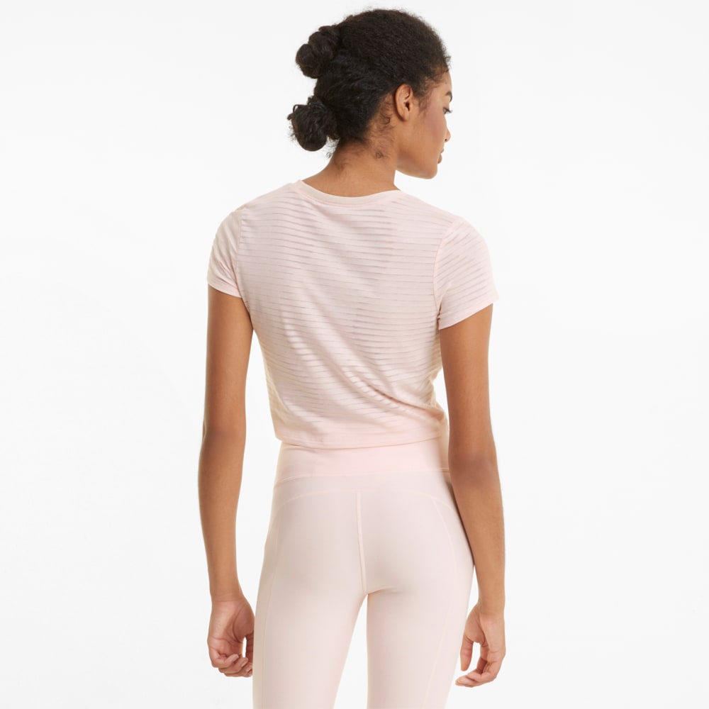 фото Футболка studio twist burnout women's training tee puma