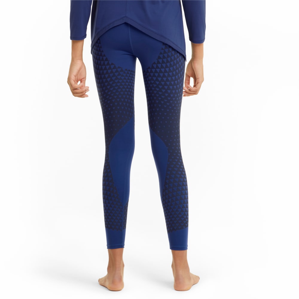 Зображення Puma Легінси Studio Porcelain Full-Length Women's Training Leggings #2: Elektro Blue-print