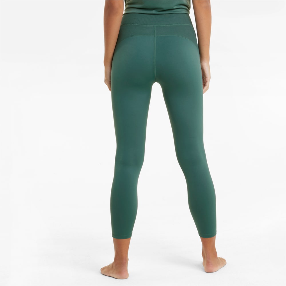 Зображення Puma Легінси Studio Side Ribbed High Waist 7/8 Women's Training Leggings #2: Blue Spruce