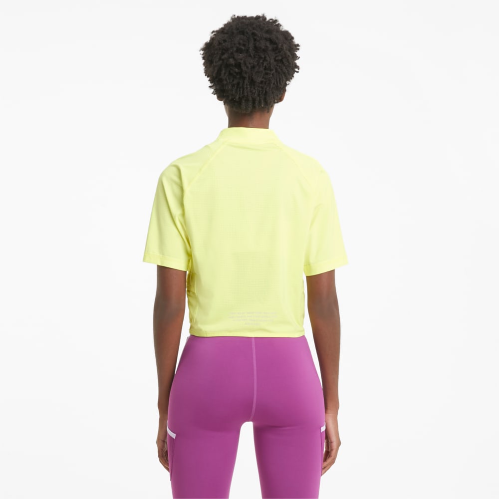 

PUMA - female - Футболка PUMA x FIRST MILE Mock Women's Training Tee – SOFT FLUO YELLOW –, Фиолетовый
