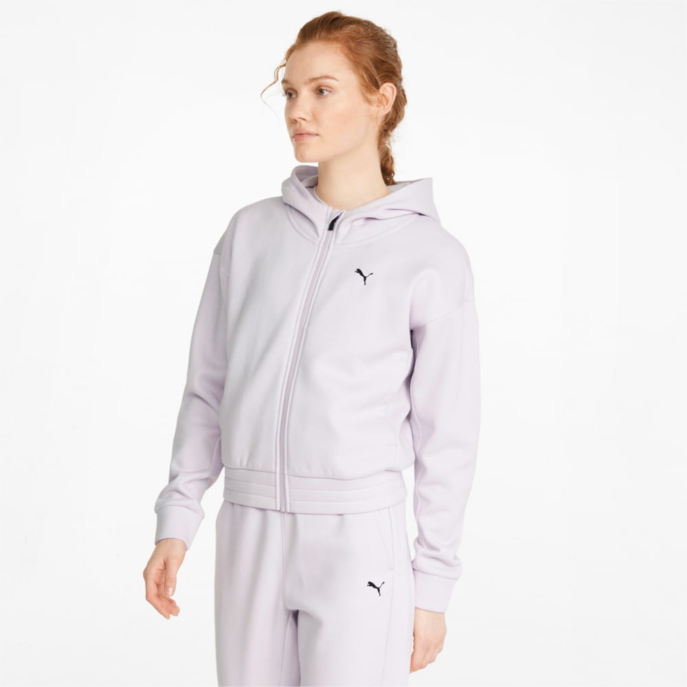 Зображення Puma Толстовка Favourite Full-Zip Women's Training Fleece Hoodie #1: Lavender Fog Heather