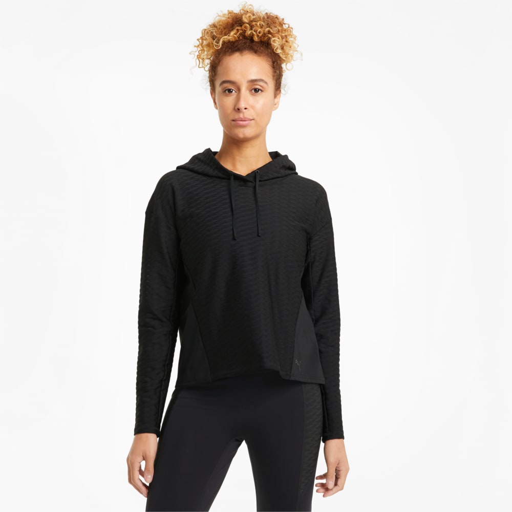 Зображення Puma Толстовка Flawless Women's Pullover Training Hoodie #1: Puma Black