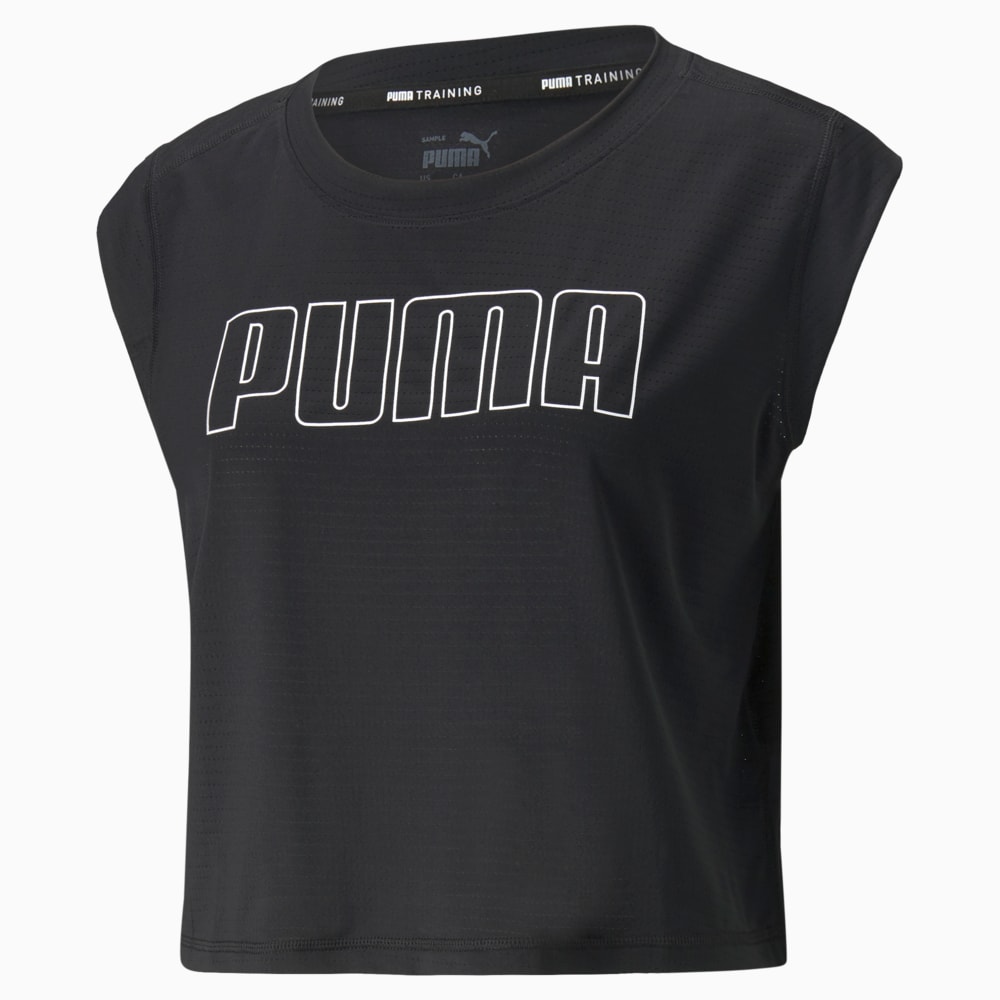 фото Топ logo cap sleeve women's training tee puma