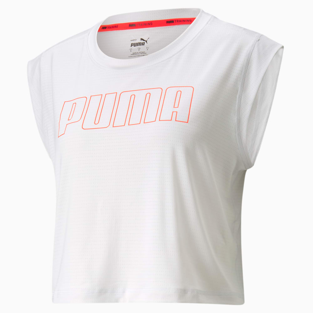 фото Топ logo cap sleeve women's training tee puma