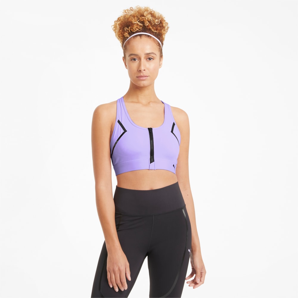 Зображення Puma Бра High Impact Front Zip Women's Training Bra #1: Light Lavender