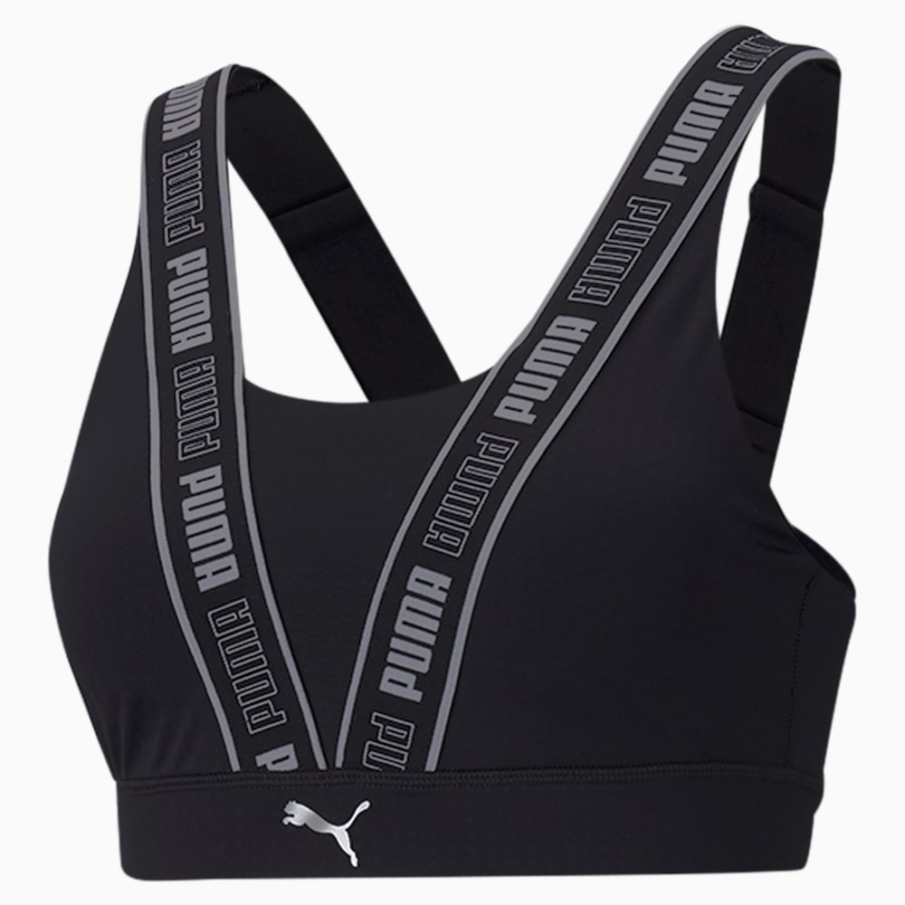 Изображение Puma Бра High Impact Fast Women's Training Bra #1: Puma Black