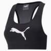 Изображение Puma Бра Mid Impact 4Keeps Women's Training Bra #6: Puma Black-White Big Cat