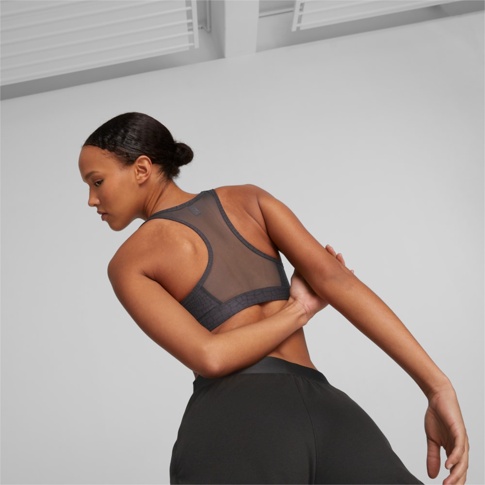 Imagen PUMA Sostén de training estampado para mujer Mid 4Keeps #2
