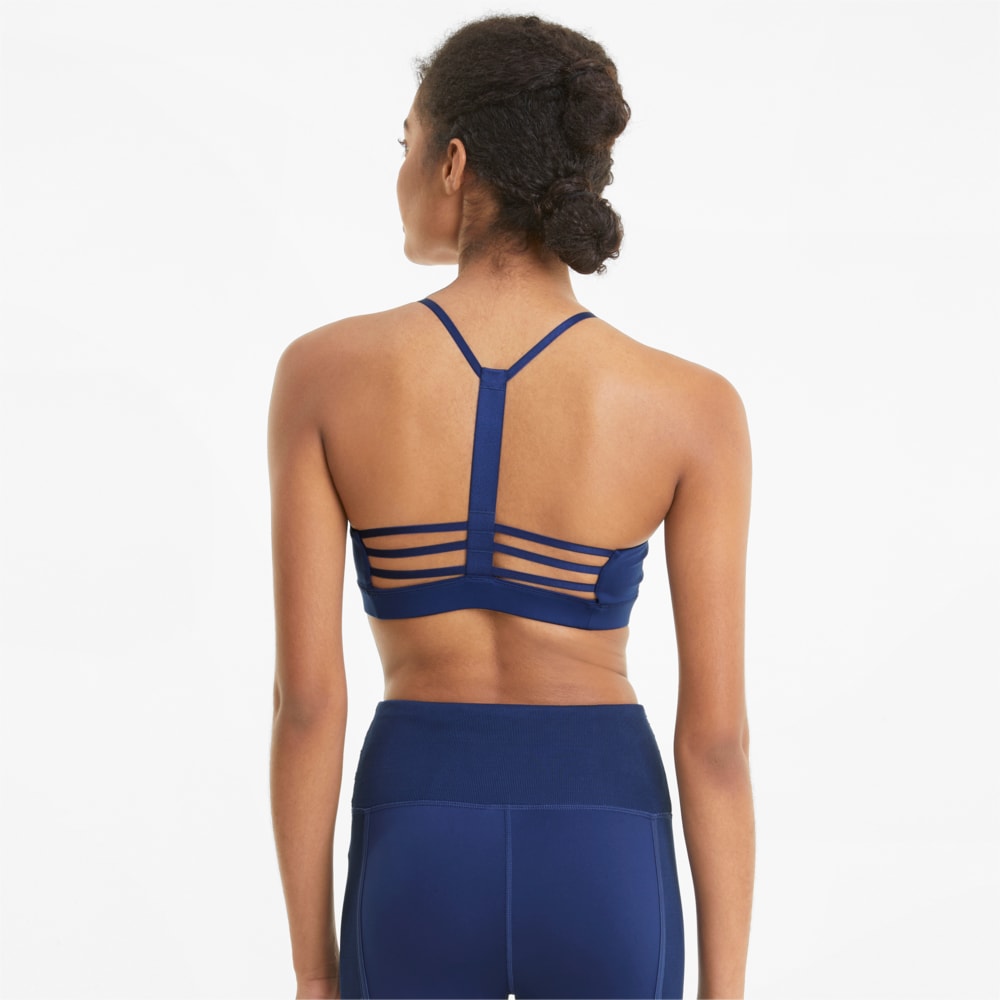 Изображение Puma Бра Low Impact Strappy Women's Training Bra #2: Elektro Blue