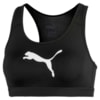 Top Puma 4Keeps Bra M Feminino Preto - FutFanatics