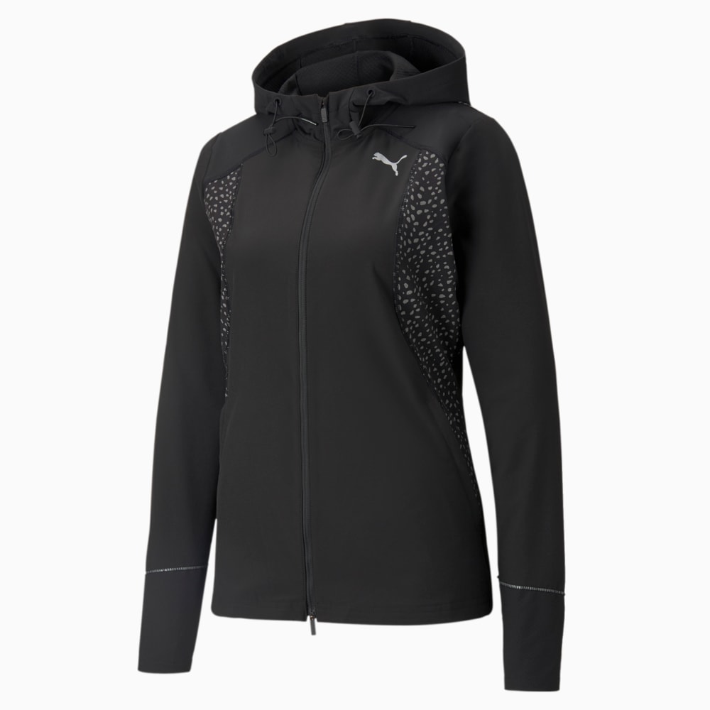 фото Толстовка woven reflective women’s running jacket puma