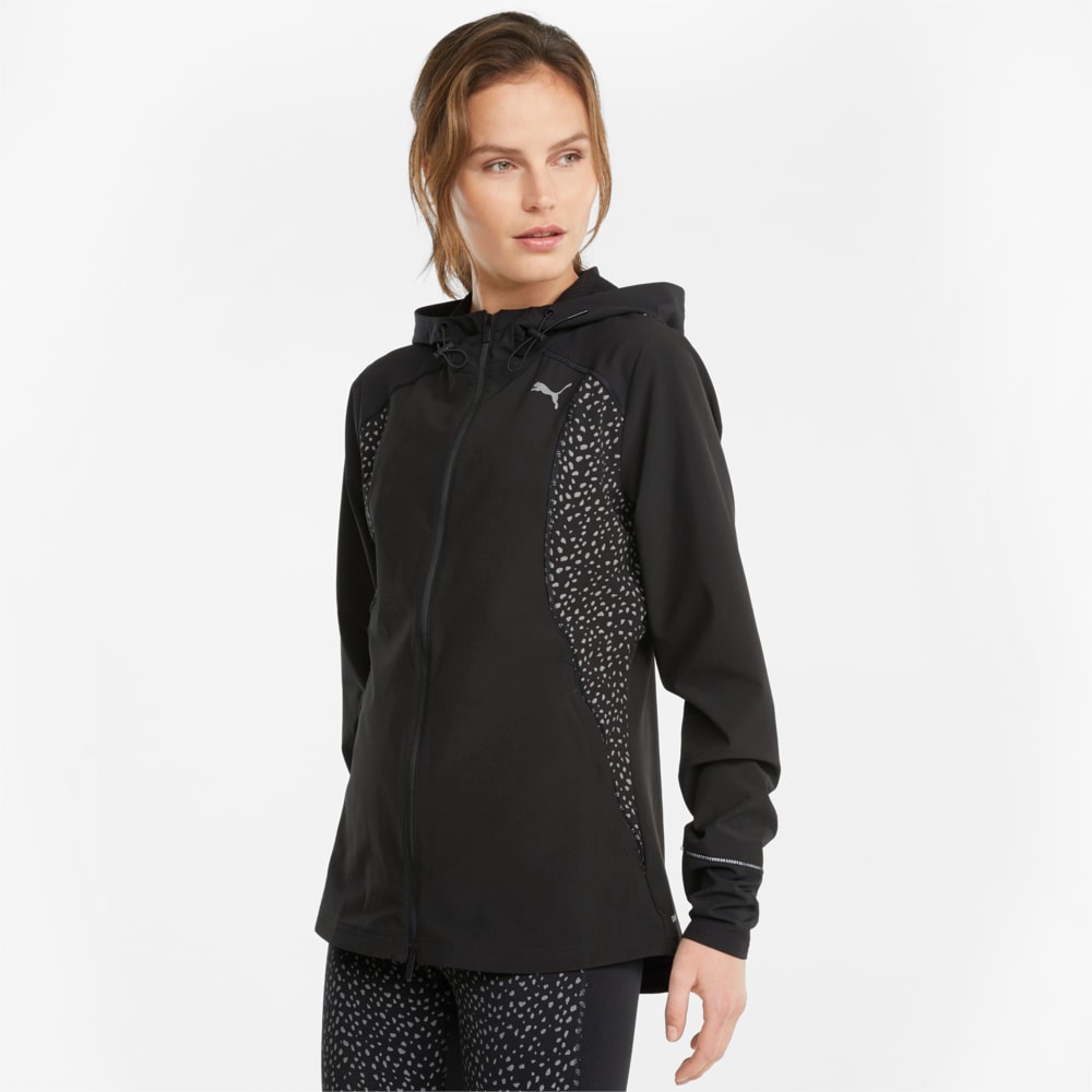 Puma black jacket womens deals