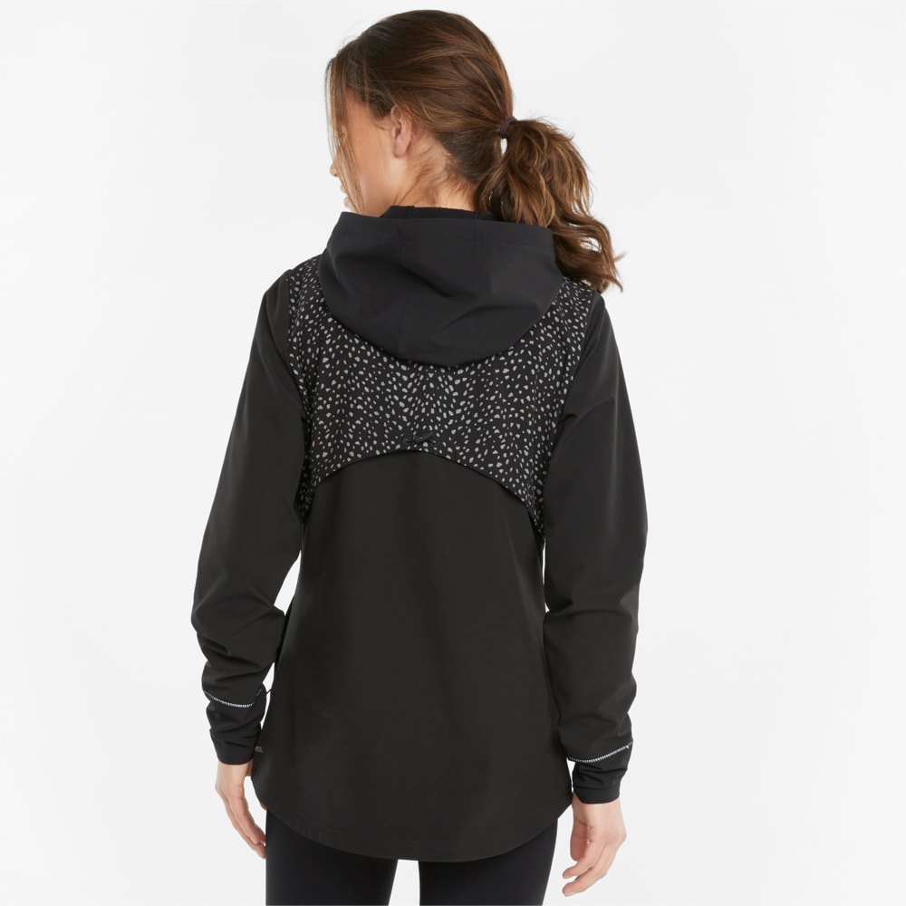 Изображение Puma Толстовка Woven Reflective Women’s Running Jacket #2: Puma Black