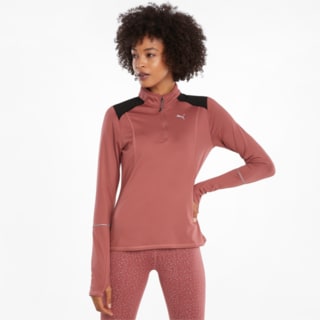 Изображение Puma Толстовка Winterised Half-Zip Women's Running Top