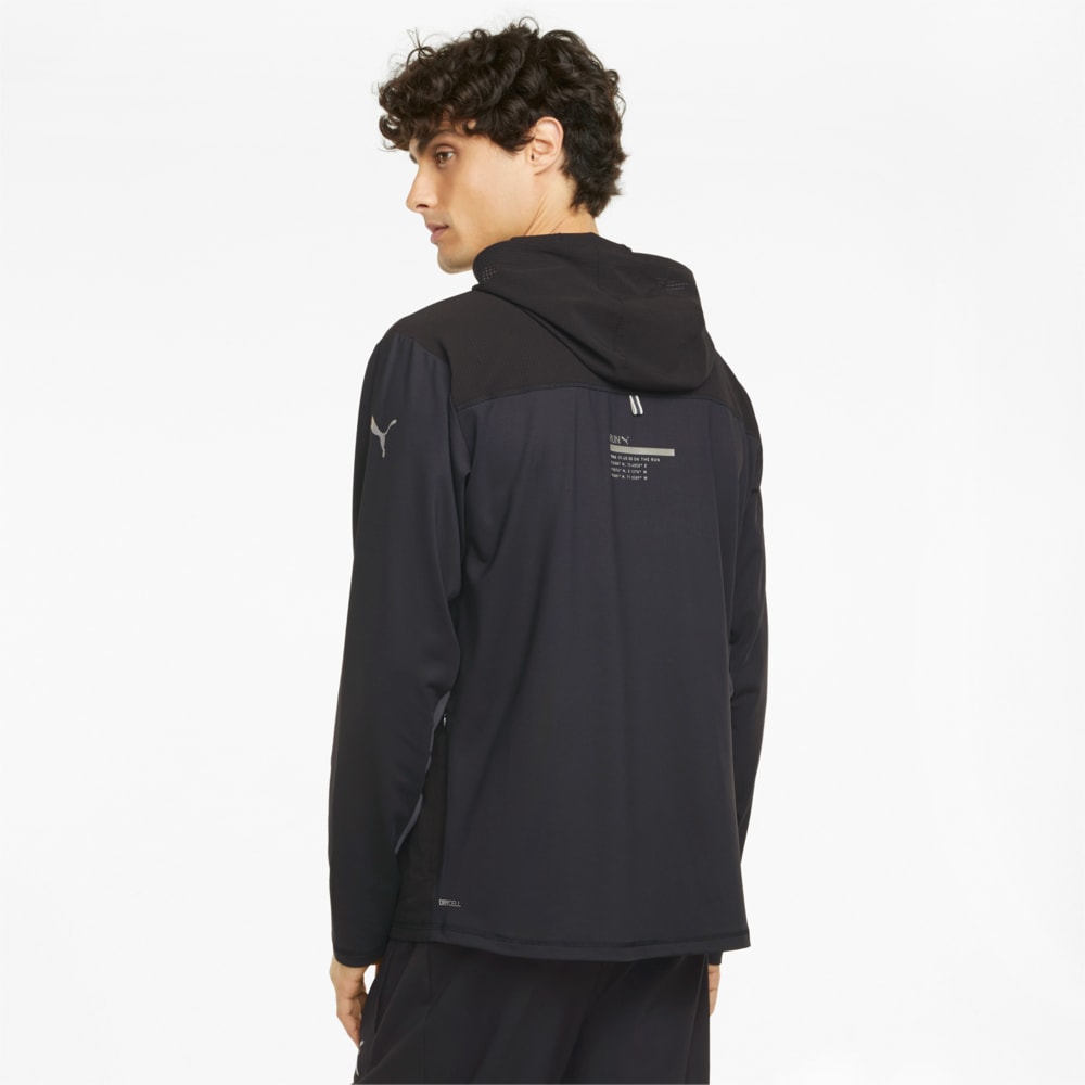 

PUMA - male - Олимпийка COOLADAPT Full-Zip Men’s Running Jacket – Puma Black-CASTLEROCK –, Черный