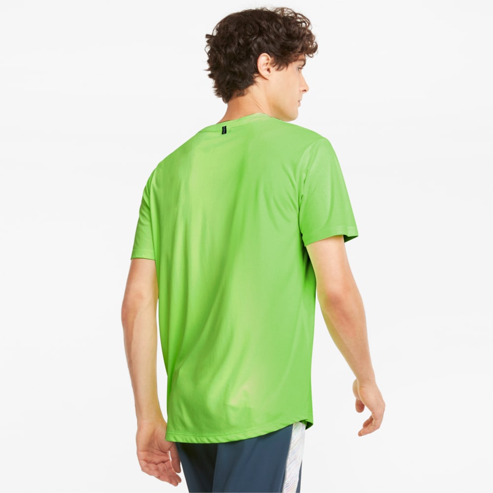 

PUMA - male - Футболка Logo Short Sleeve Men' Running Tee – Green Glare –, Зеленый
