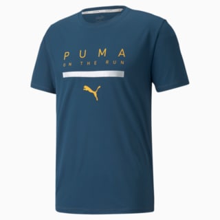Зображення Puma Футболка Logo Short Sleeve Men's Running Tee